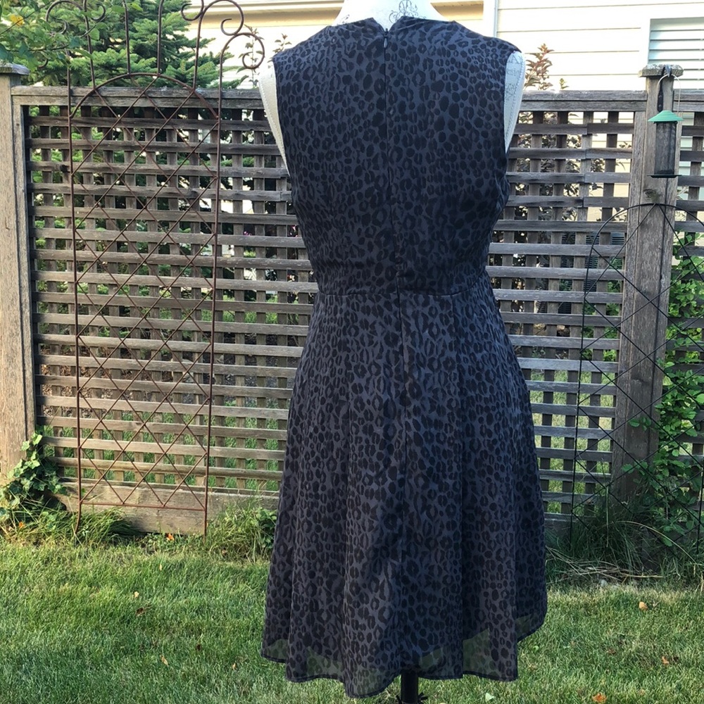 Kirna Zabete leopard print dress EUC - Picture 5 of 6